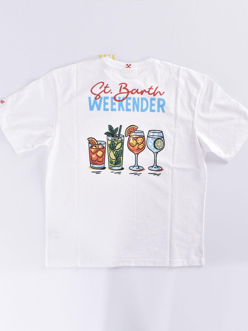 T-shirt Mc2 Saint Barth oversize weekender 