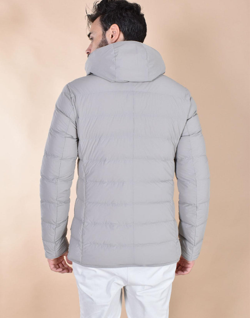 Giubbotto Duno Master Licosa tortora cappuccio MASTER H023 DUNO