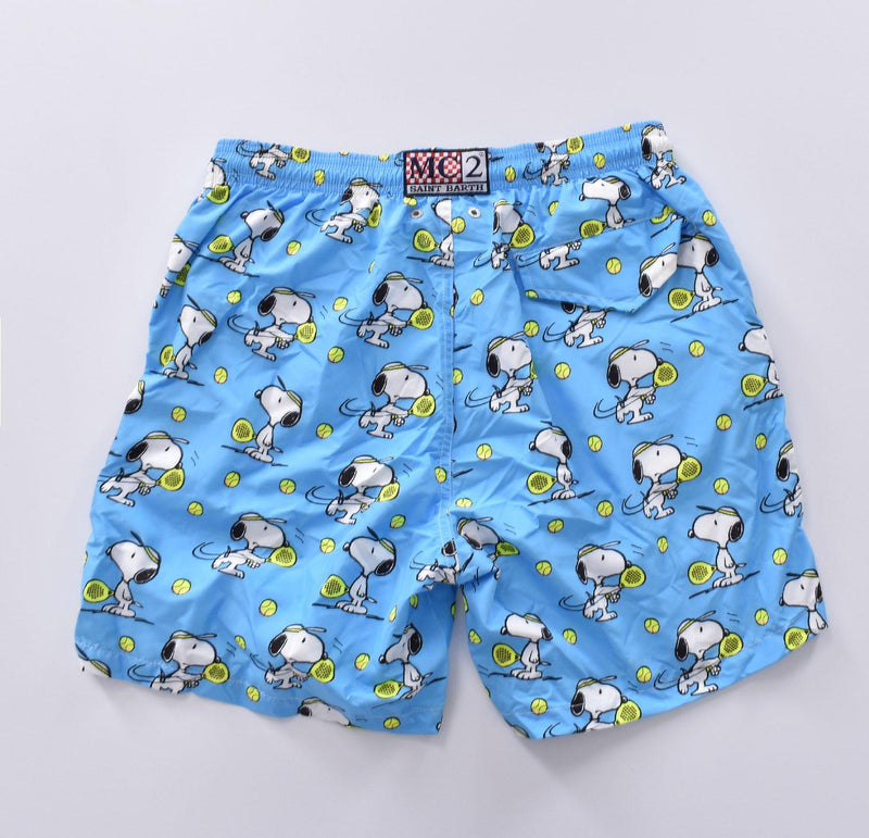 Costume bagno Mc2 Saint Barth Snoopy padel celeste 