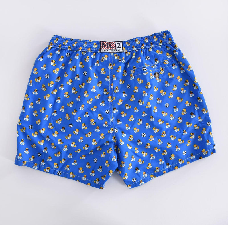 Costume bagno Mc2 Saint Barth duck papere Napoli azzurro 0483917 MC2 SAINT BARTH