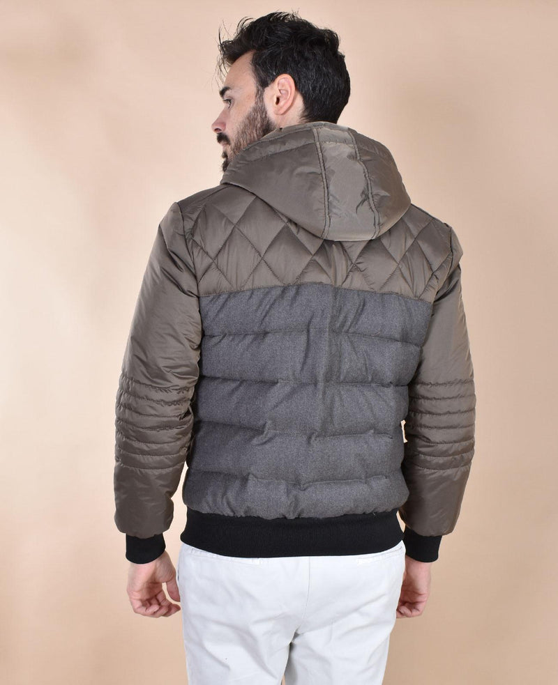 Giubbotto Piumino Yes London bronzo doppio tessuto XG526401 YES LONDON