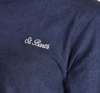 T-shirt Mc2 Saint Barth spugna blu sponge GARY61 MC2 SAINT BARTH