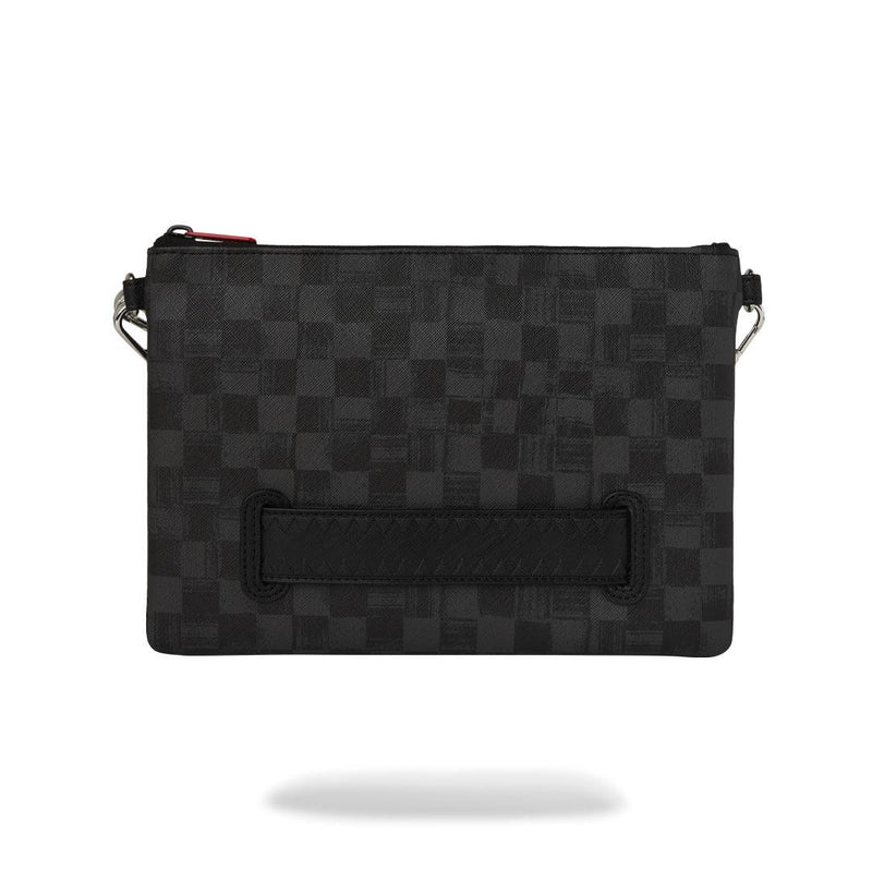 Pochette Sprayground scribble shark 