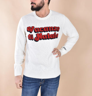 Maglia Mc2 Saint Barth Vacanze di Natale bianca 0222610 MC2 SAINT BARTH