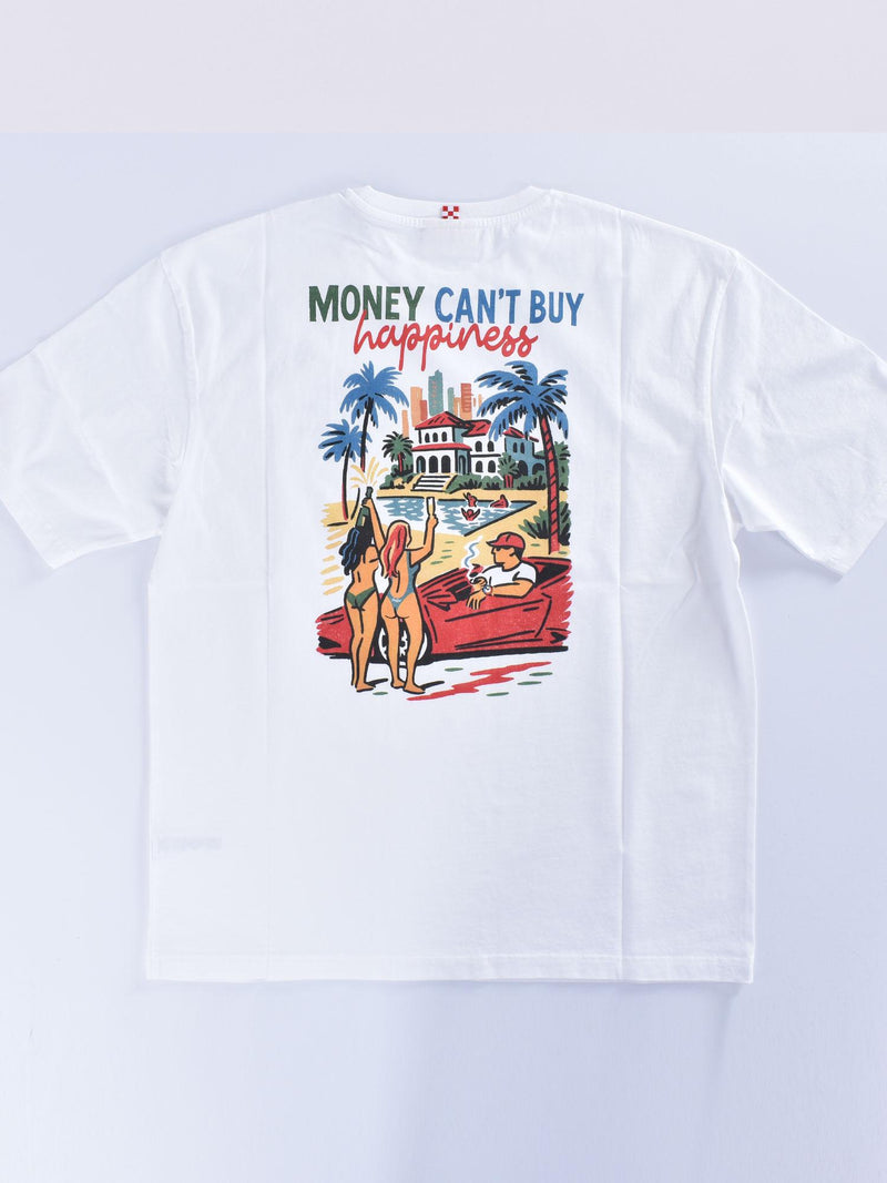 T-shirt Mc2 Saint Barth money happiness 