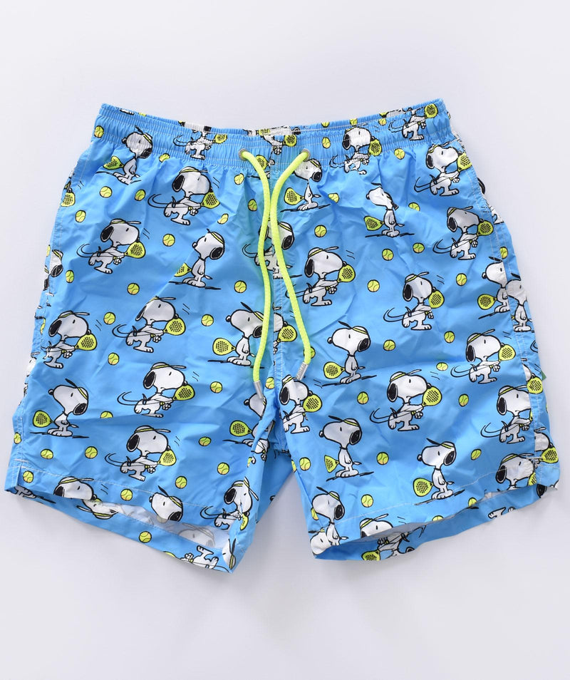 Costume bagno Mc2 Saint Barth Snoopy padel celeste 