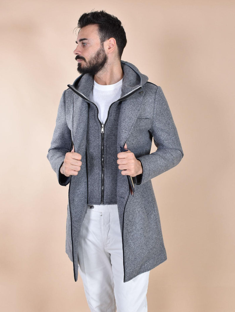 Cappotto BoB grigio cenere Andy giubbino interno ANDY1 53TRT01 BOB