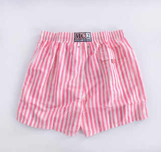 Costume bagno Mc2 Saint Barth righe bianco rosa Stripes 0278421 MC2 SAINT BARTH