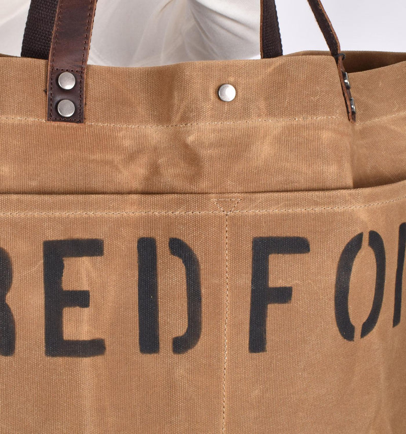 Borsa Bredford Waco canvas ruggine 