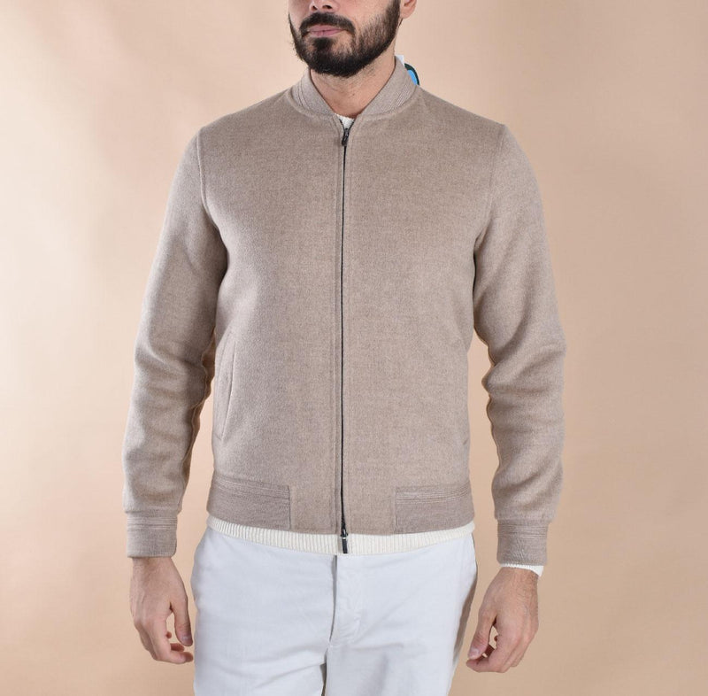 Giubbotto Mc2 Saint Barth Camden lana college beige CAMDEN11 MC2 SAINT BARTH