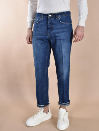 Jeans Be Able Leonardo shorter blu scuro GFB GFB LEO1204 BE ABLE