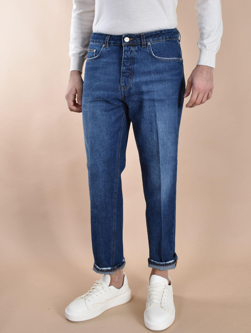 Jeans Be Able Leonardo shorter blu scuro GFB GFB LEO1204 BE ABLE