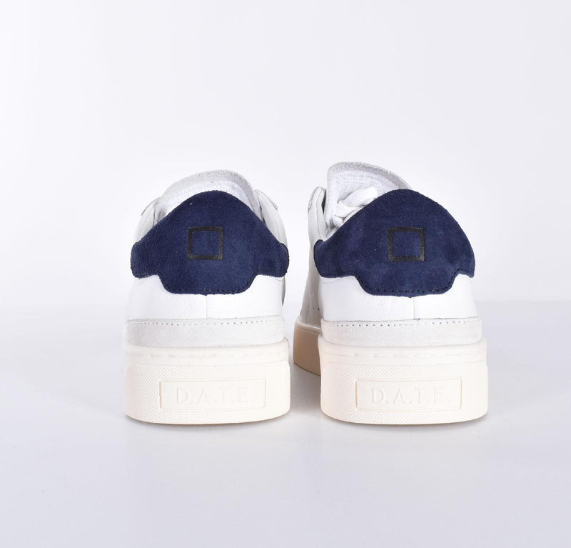 Sneakers DATE Sonica Calf bianco blu 