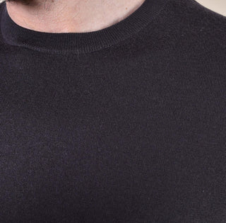 Maglia Mc2 Saint Barth marrone Regent merino extrafine REGENT MERINO18H MC2 SAINT BARTH