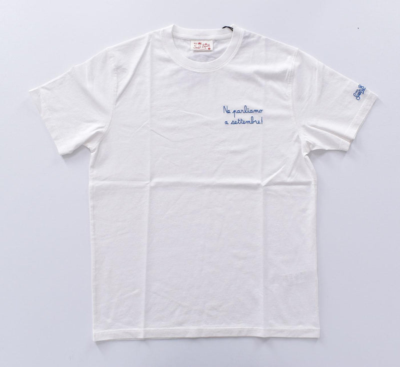 T-shirt Mc2 Saint Barth ne parliamo Settembre 0525701 MC2 SAINT BARTH