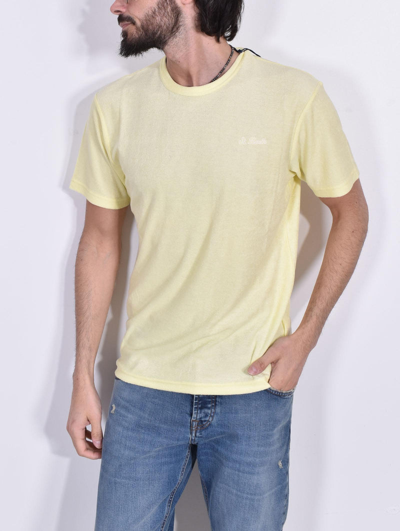 T-shirt Mc2 Saint Barth Gary Terry spugna giallo 