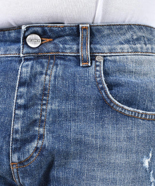 Jeans Be Able davis shorter strappato w25 UT W250017 BE ABLE