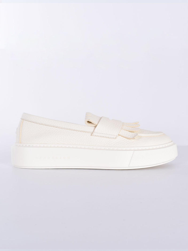 Mocassini Henderson bianco burro 