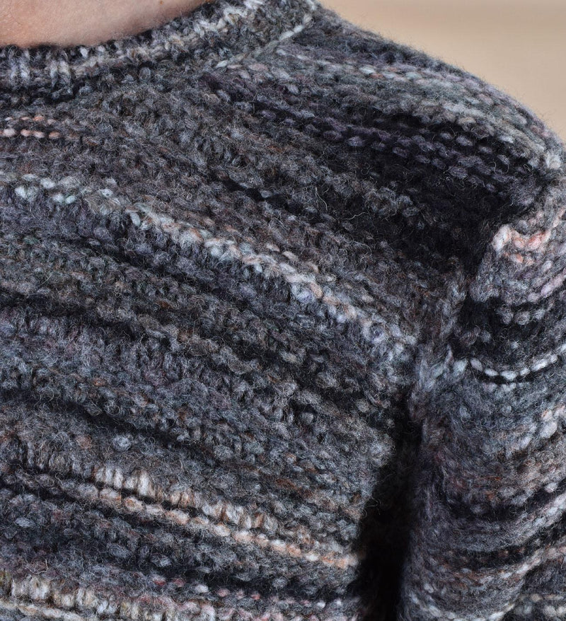 Maglione Officina 36 nero grigio mod NS13601 OFFICINA 36