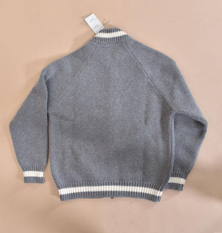 Giubbotto Circolo 1901 college bomber lana grigio CN51641214 CIRCOLO 1901