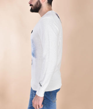 Maglia Mc2 Saint Barth Cortina Road bianca 0038910 MC2 SAINT BARTH