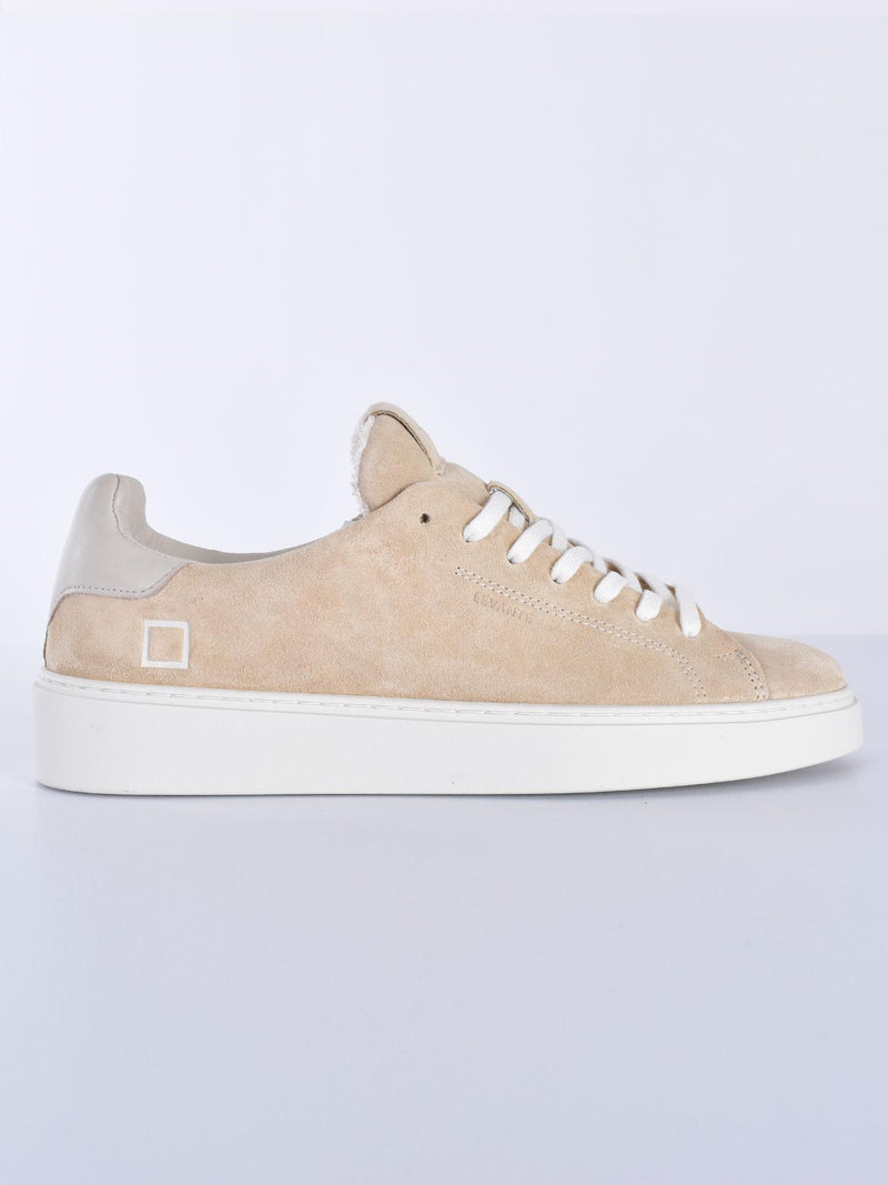 Sneakers DATE beige Levante suede 