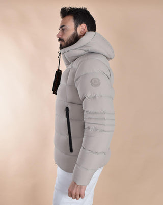 Giubbotto Piumino Heskimo puffer bistretch beige 44001803 HèSKIMO