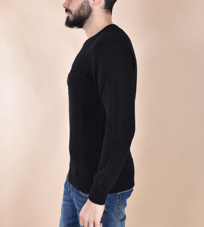 Maglia Mc2 Saint Barth nero Pazzo di tequila 0289800 MC2 SAINT BARTH