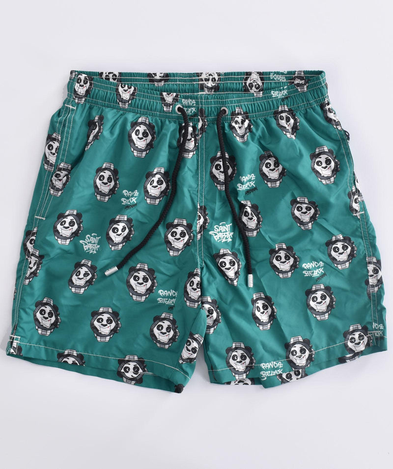 Costume bagno Mc2 Saint Barth verde panda watch Crypto Puppet 
