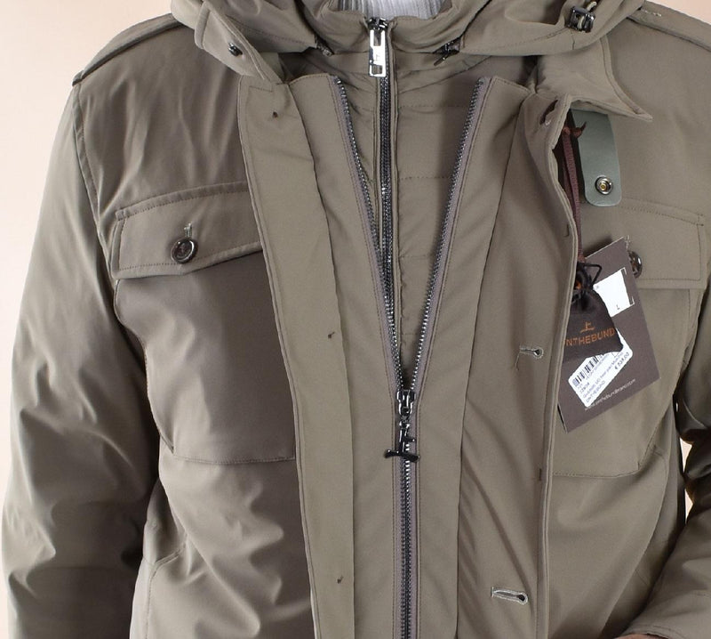 Giubbotto Onthebund field jacket verde muschio 22839 ONTHEBUND