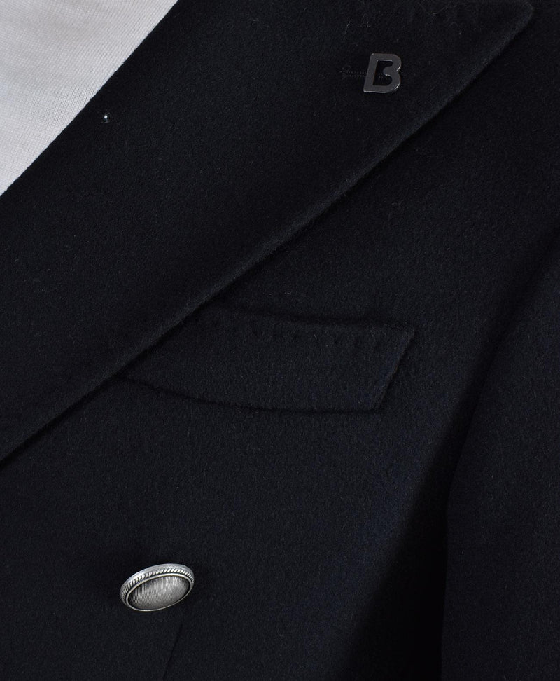 Cappotto Breras doppiopetto nero Lione LIONEC721167 BRERAS Milano