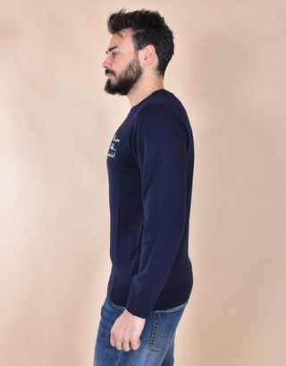 Maglia Mc2 Saint Barth blu vacanze bello 0282861 MC2 SAINT BARTH