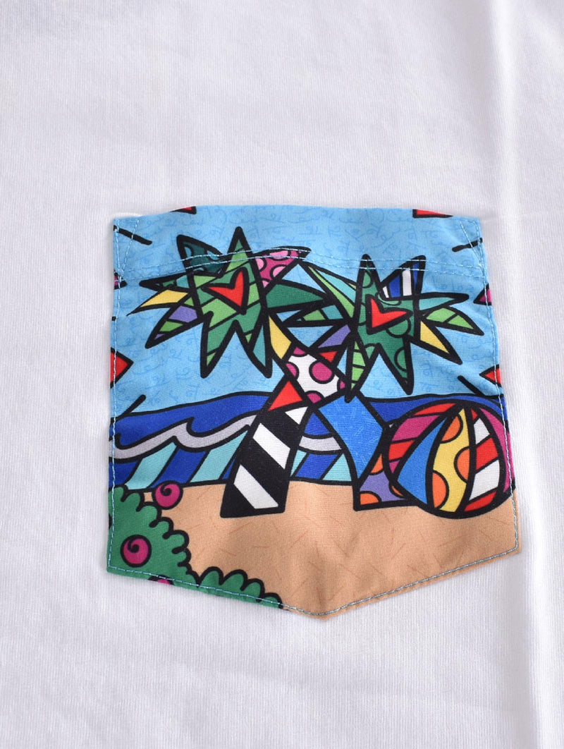 T-shirt Mc2 Saint barth taschino Miami beach 0290131 MC2 SAINT BARTH