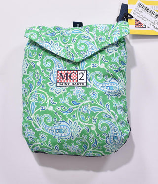 Costume Mc2 SAint Barth verde paisley flower damascato 0471257 MC2 SAINT BARTH