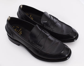 Mocassini Officine Creative fatte a mano neri pelle Balance BALANCE1000 OFFICINE CREATIVE