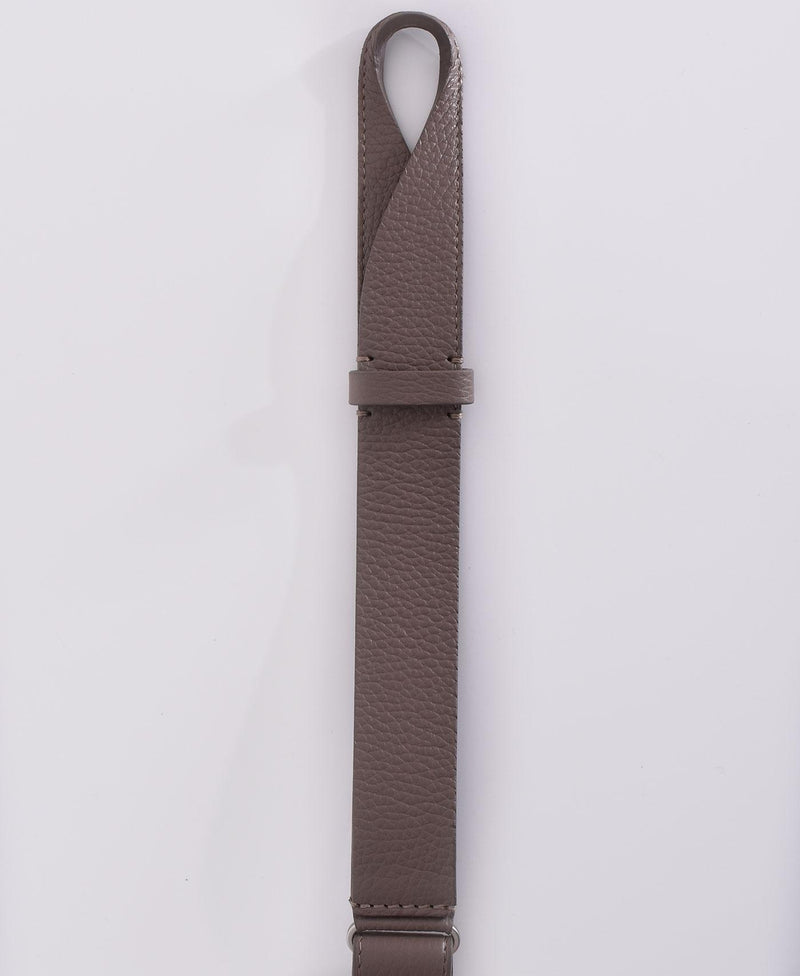 Cintura Orciani nobuckle micron fango 