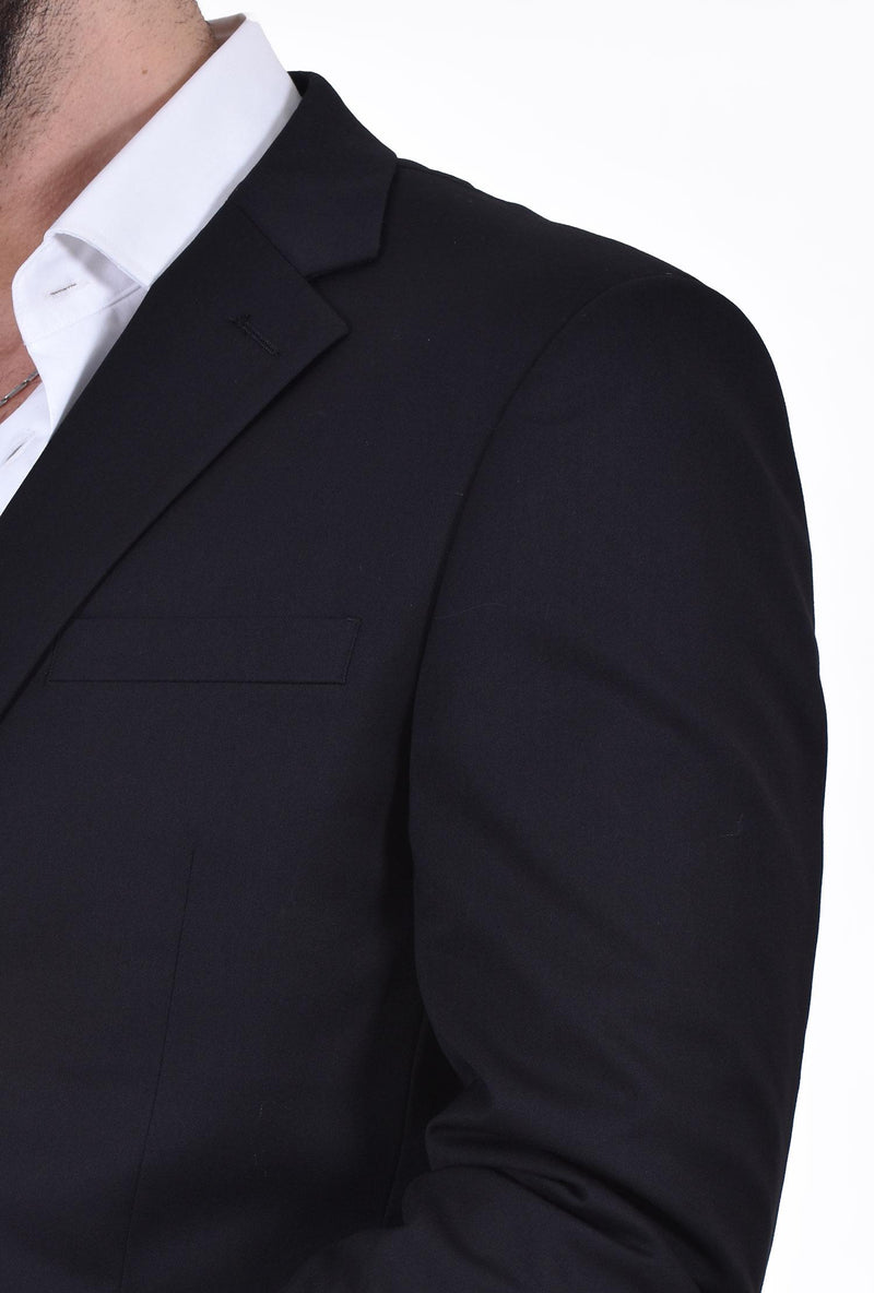 Abito Marcel Morel nero  slim 2 bottoni 