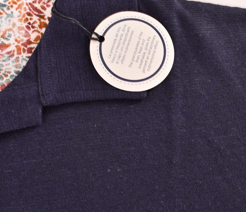 Polo BoB lino Bridge blu 