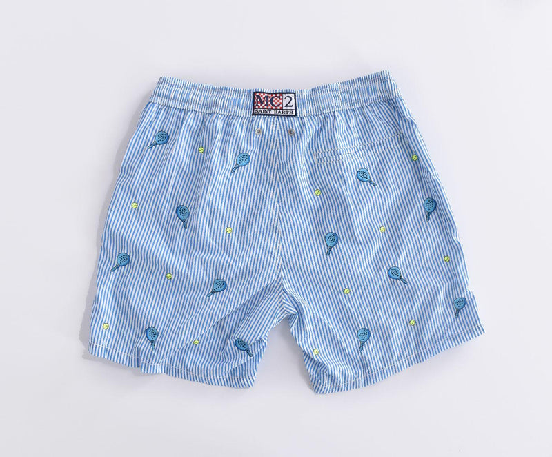 Costume bagno Mc2 Saint Barth righe padel stripes 