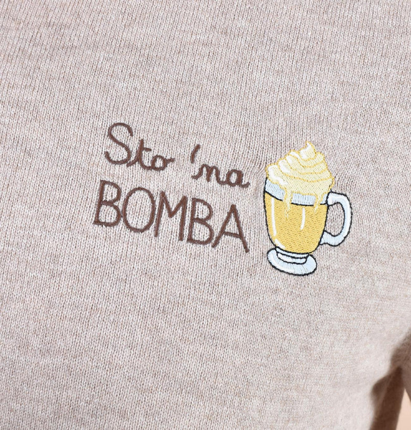 Maglia Mc2 Saint Barth beige sto na bomba 0349911 MC2 SAINT BARTH