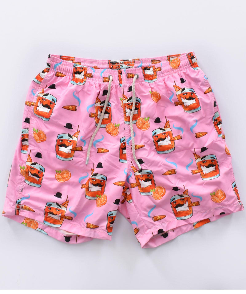 Costume bagno Mc2 Saint Barth Crypto old fashion rosa 