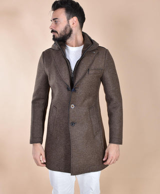 Cappotto BoB marrone Andy giubbino interno ANDY1 53TRT02 BOB