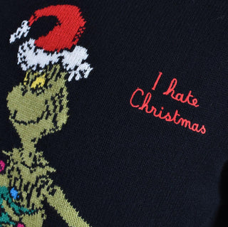 Maglia Mc2 Saint Barth Grinch CHristmas nera 0249000 MC2 SAINT BARTH