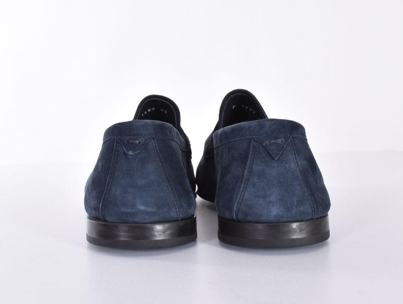 Mocassini Fabi blu 