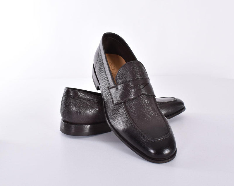 Mocassini Green George Cervo testa di moro 