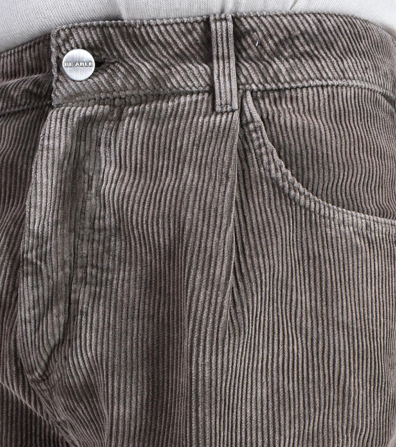 Pantalone Be Able velluto 5 tasche Fred kiwi VLF FRED02 BE ABLE