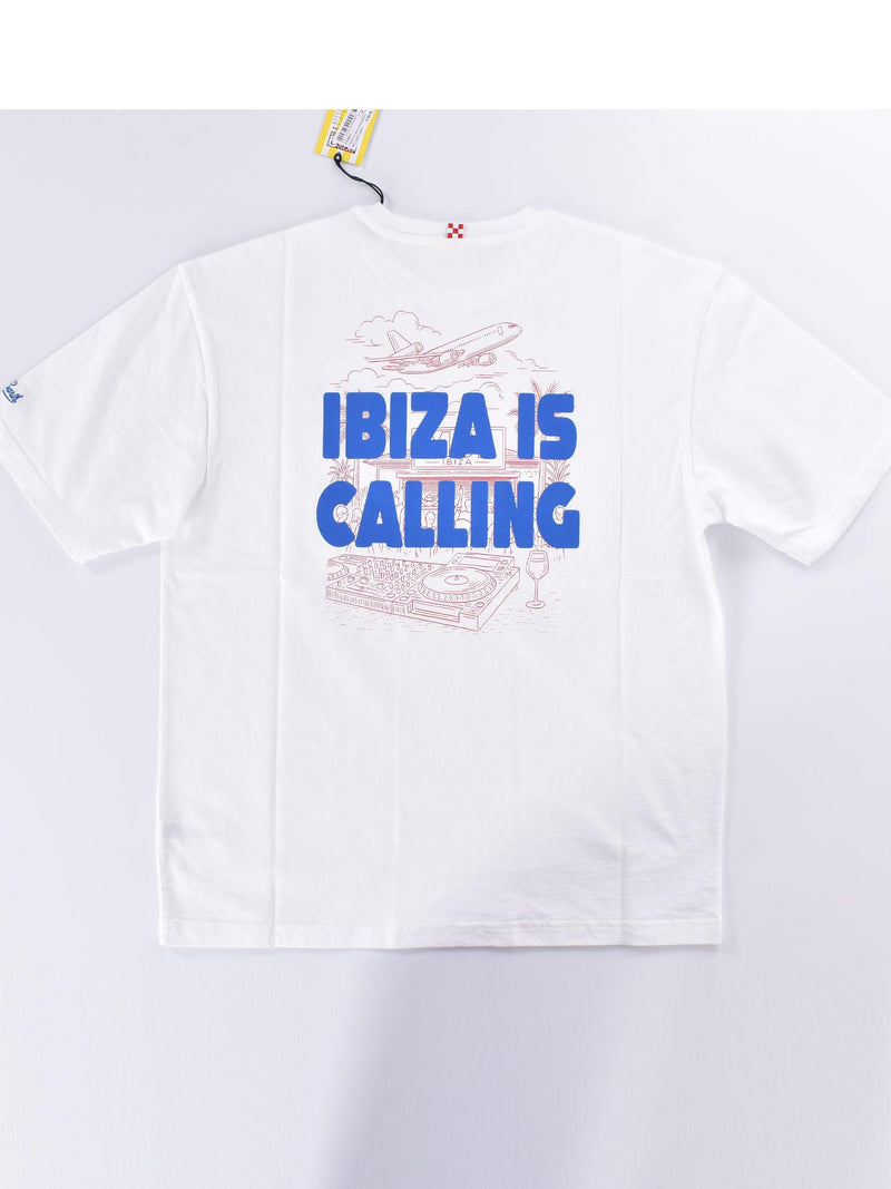 T-shirt Mc2 Saint Barth Ibiza calling bianca 
