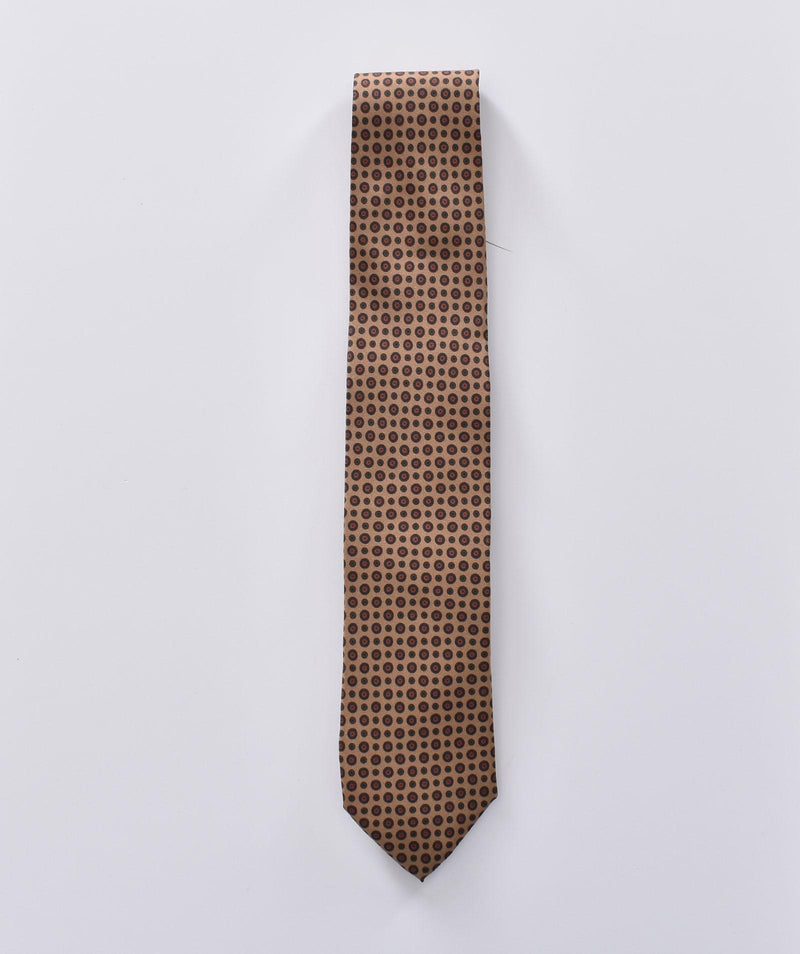 Cravatta Fefe seta cerchi sabbia 1728711 FEFE
