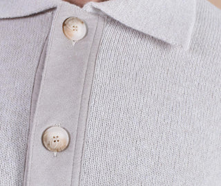 Cardigan camicia Gran Sasso super geelong grigio ghiaccio 23150 25070054 GRAN SASSO