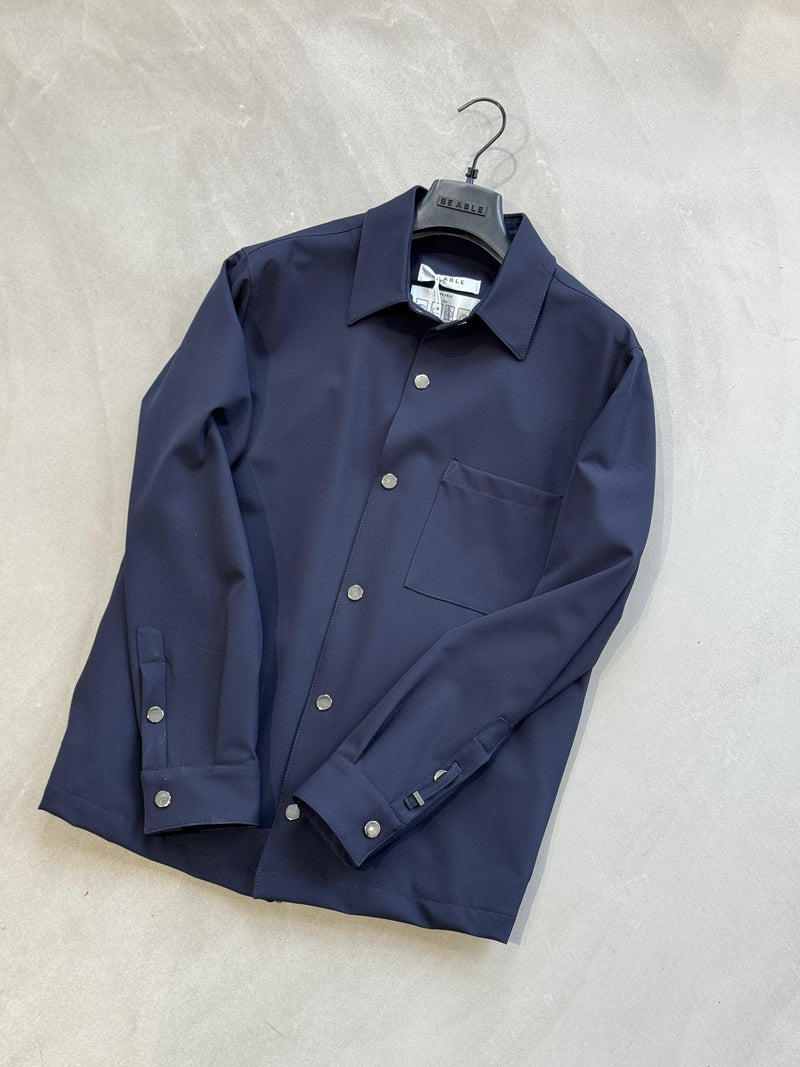 Camicia Be Able overshirt blu BTN03 BE ABLE